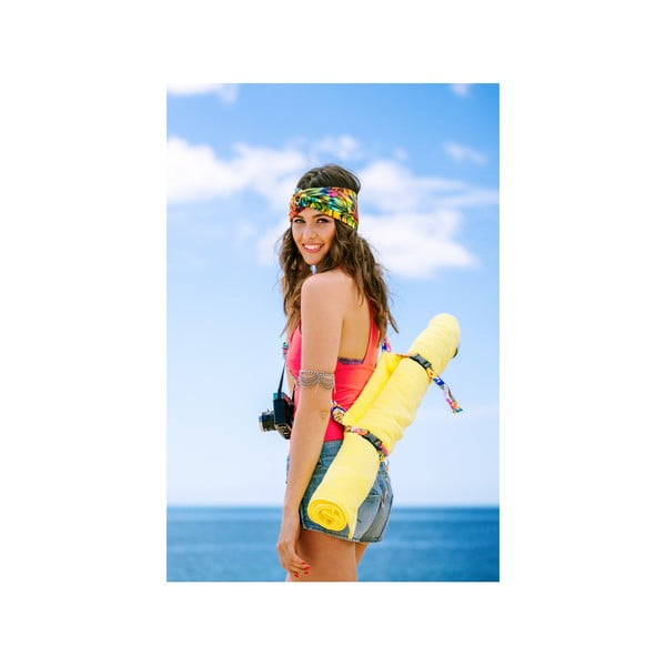 Skládací plážové lehátko a osuška v jednom Sun Seat Tomato-image-2