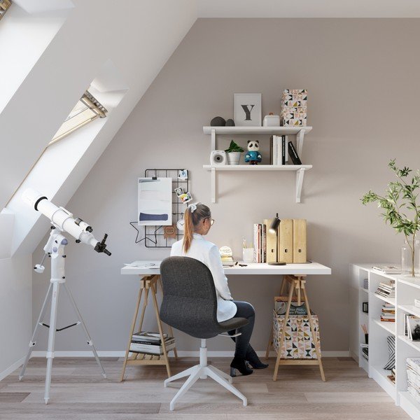 Černá kovová stolní lampa (výška 43 cm) Etna – Sollux-image-4