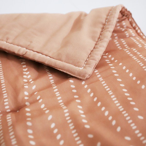 Oranžová dětská hrací podložka Nepo Terracotta – Nattiot-image-3
