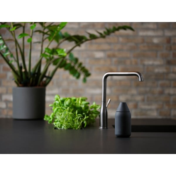 Černý silikonový dávkovač mýdla 300 ml Singles – Zone-image-3