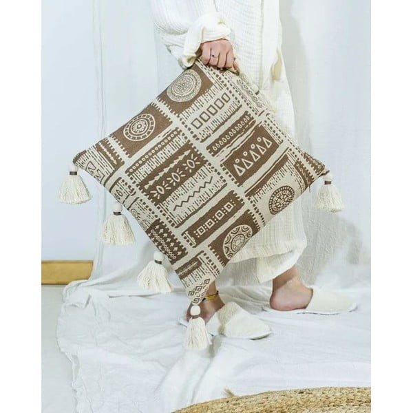 Povlak na polštář s příměsí bavlny 45x45 cm – Mila Home-image-1