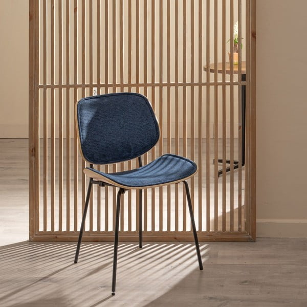 Tmavě modré jídelní židle v sadě 2 ks Elio – Ixia-image-1