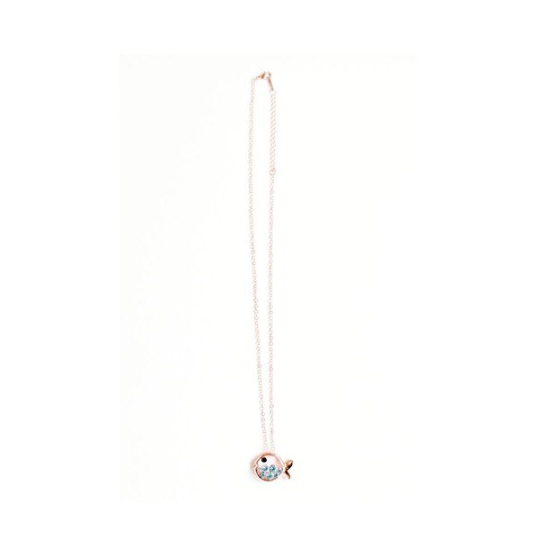 Náhrdelník Swarovski Elements Fish Blue-image-1
