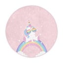 Růžový dětský koberec ø 120 cm Comfort – Mila Home