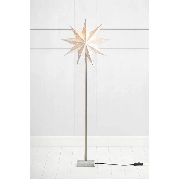 Bílo-šedá světelná dekorace s vánočním motivem Toom – Markslöjd-image-1