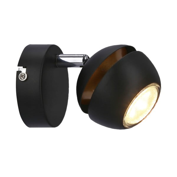 Nástěnné svítidlo v černo-zlaté barvě Boni – Candellux Lighting