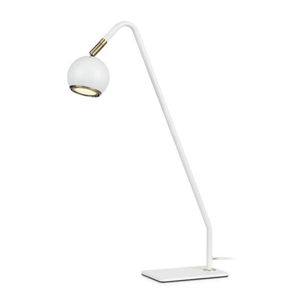 Bílá stolní lampa Markslöjd Coco, výška 47 cm