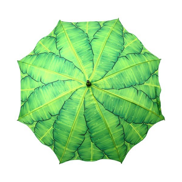 Zelený deštník Esschert Design Banana Leaf-image-3