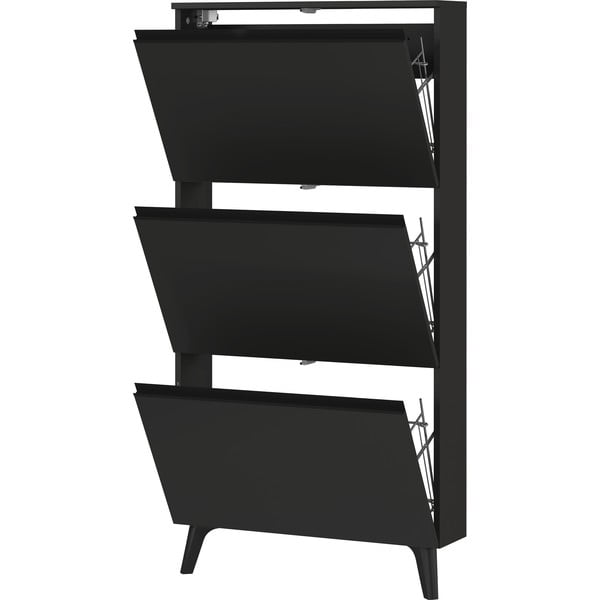 Antracitový výklopný botník Scarpa – Germania-image-2