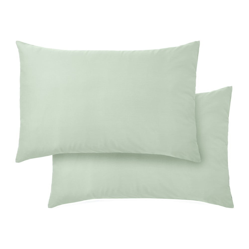 Povlaky na polštáře v sadě 2 ks z bavlněného saténu 50x75 cm Cotton Sateen – Bianca