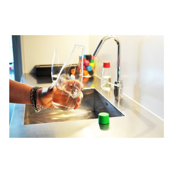 Mléčně bílá skleněná lahev ReTap, 300 ml-image-1