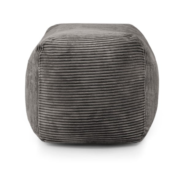 Hnědý manšestrový sedací vak Plus 70 Lounge – SLOWDOWN-image-3