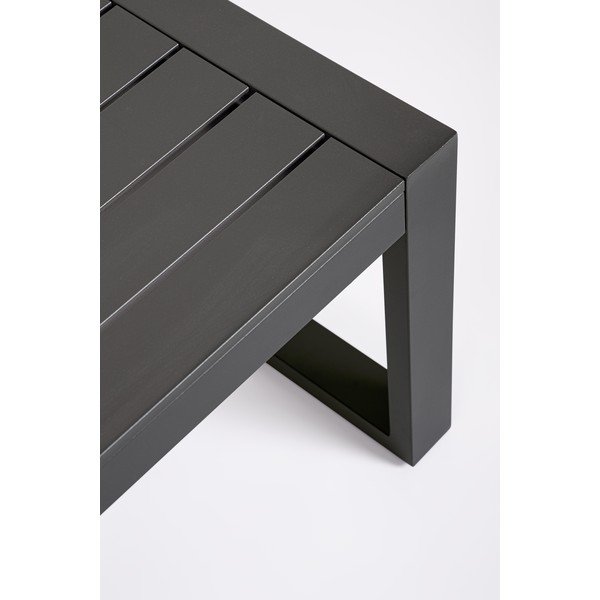 Antracitový hliníkový zahradní lounge set pro 4 Hilde – Bizzotto-image-3