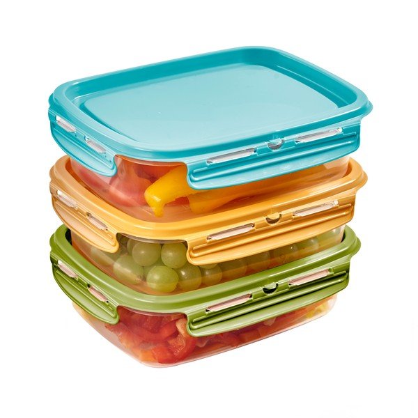 Potravinové krabičky v sadě 3 ks Snipslock – Snips