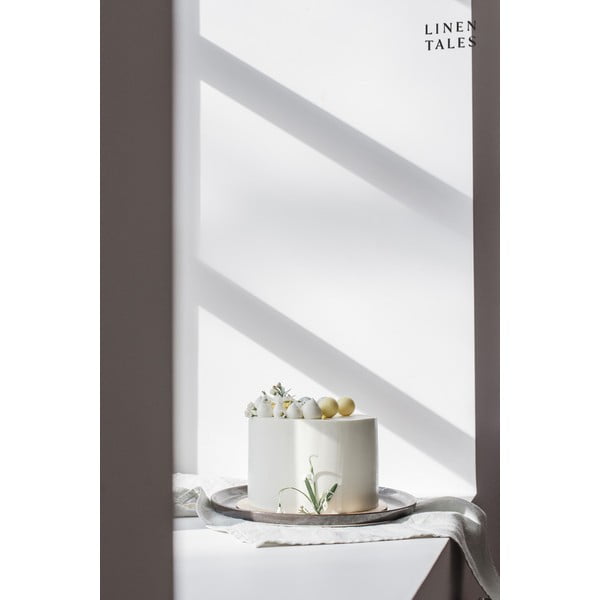 Světle šedá lněná utěrka Linen Tales, 65 x 45 cm-image-1