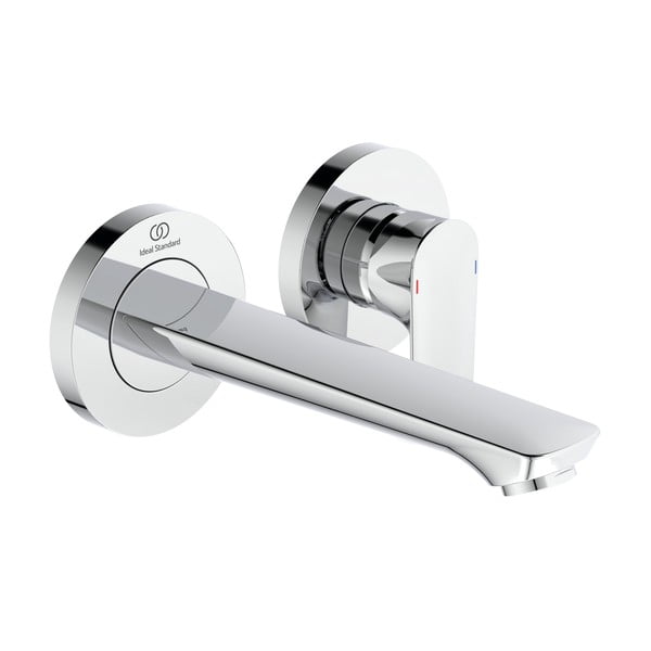 Umyvadlová podomítková baterie v leskle stříbrné barvě Connect Air – Ideal Standard