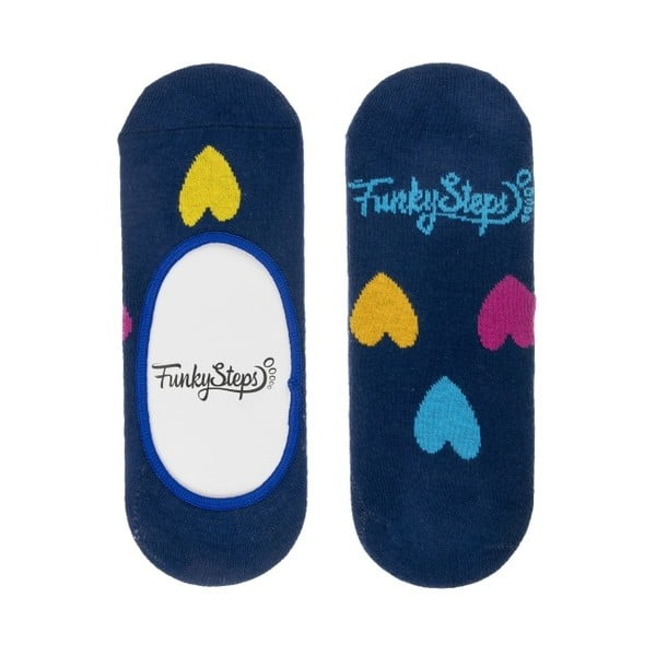 Barevné nízké ponožky Funky Steps Hearth, velikost 35 – 39