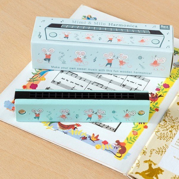 Hudební hračka Harmonica Mimi and Milo – Rex London-image-1