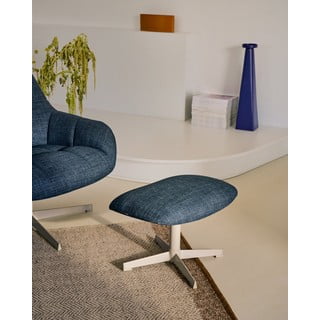 Podnožka šedomodrá Jaspe – Kave Home