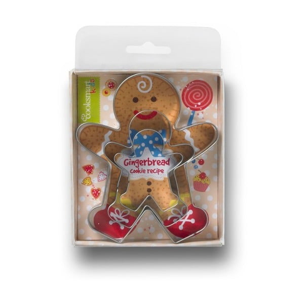 Sada 3 vykrajovátek Cooksmart ® Gingerbread-image-1