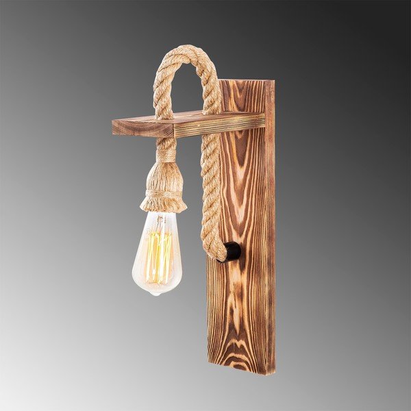 Nástěnné svítidlo v přírodní barvě Erebos – Opviq lights-image-3