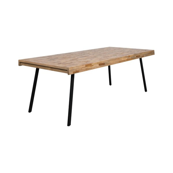 Jídelní stůl z teakového dřeva 100x220 cm Suri – White Label-image-2