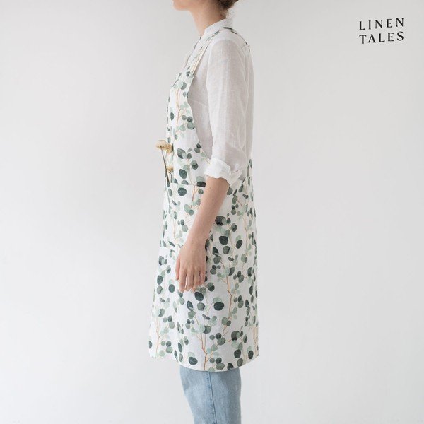 Lněná zástěra Crossback – Linen Tales-image-1