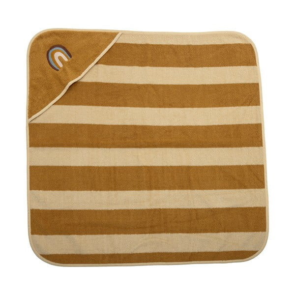 Okrově žluto-béžová dětská osuška 78x78 cm Agnes – Bloomingville Mini-image-2