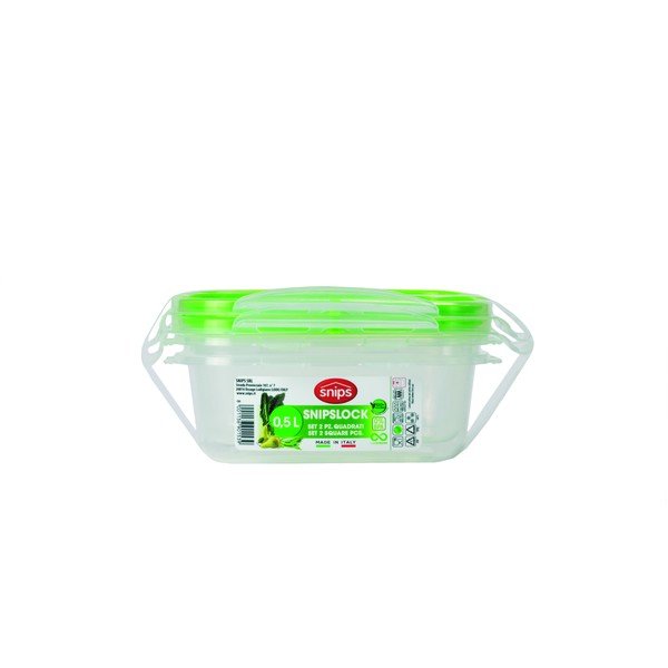 Sada 2 krabiček na potraviny Snips, 0,5 l-image-4