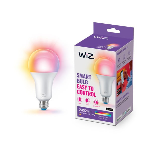 LED smart žárovka E27, 19 W – WiZ-image-2