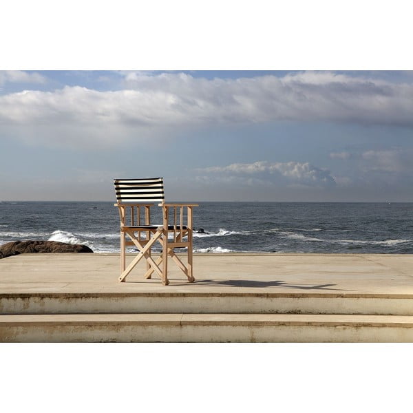 Skládací židle Director, modrá-image-1