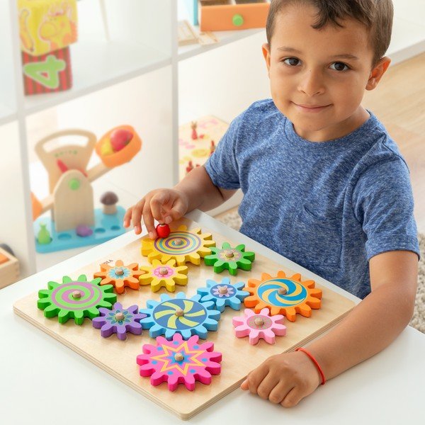 Dětská dřevěná hra InnovaGoods Engenius-image-4