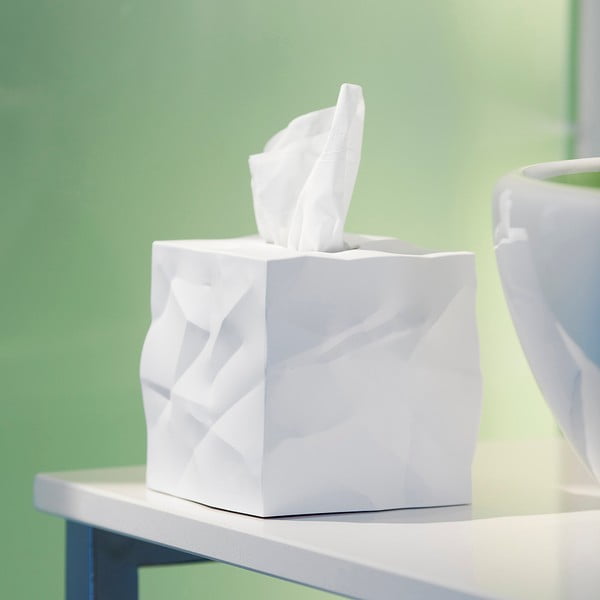 Box na kapesníčky Essey Wipy Cube White-image-2