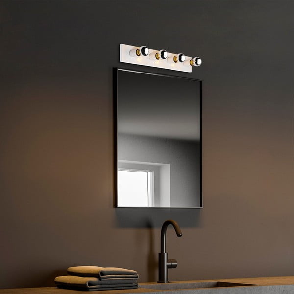 Bílé nástěnné svítidlo Mirro – Opviq lights-image-3