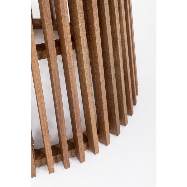 Kulatý zahradní jídelní stůl z masivu akácie ø 120 cm Rodano – Bizzotto-image-3