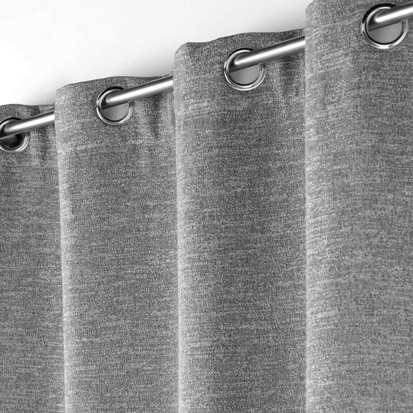 Šedý zatemňovací závěs 140x240 cm Dusky – douceur d'intérieur-image-1