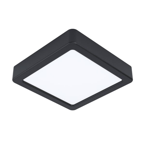 Černé LED stropní svítidlo 16x16 cm FUEVA 5 – EGLO