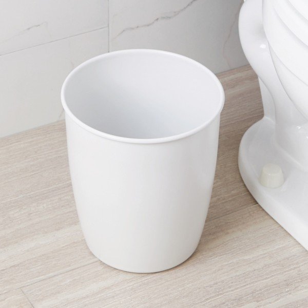 Bílý odpadkový koš InterDesign Ariana, 5 l-image-1