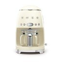 Krémově bílý kávovar na filtrovanou kávu SMEG