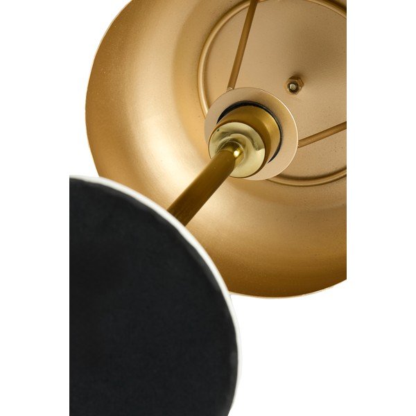 Oranžová stolní lampa s kovovým stínidlem (výška 40 cm) Surin – Light & Living-image-3