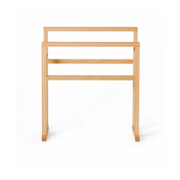 Stojan na osušky z dubového dřeva Wireworks Mezza Grande-image-3