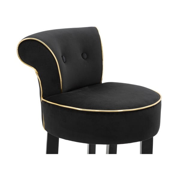 Modrá sametová barová židle 96 cm Luxy – Mauro Ferretti-image-4