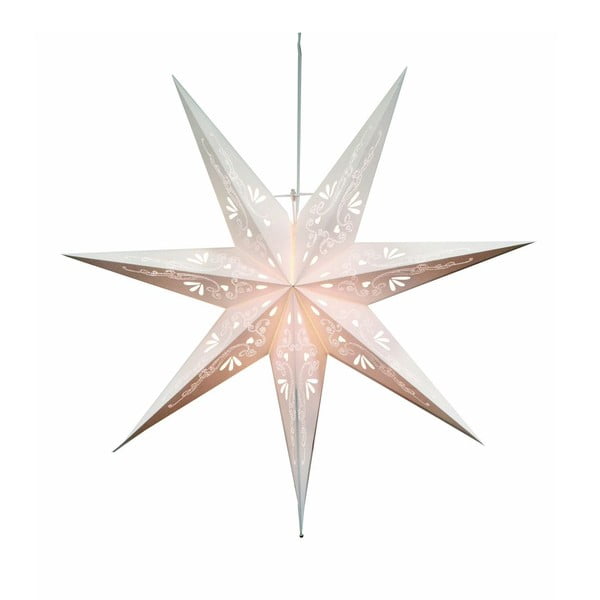Závěsná svítící hvězda Best Season Metasol Snow, 70 cm