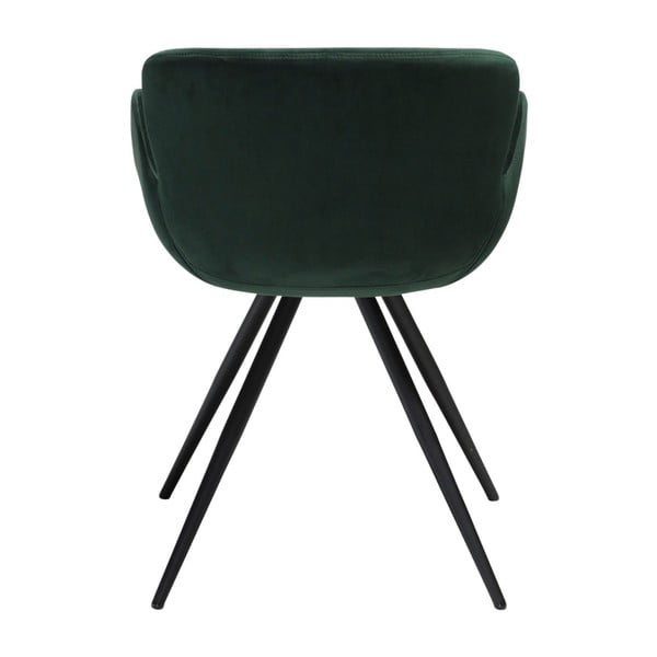 Zelené čalouněné jídelní křeslo s područkami Gaia – DAN-FORM Denmark-image-2
