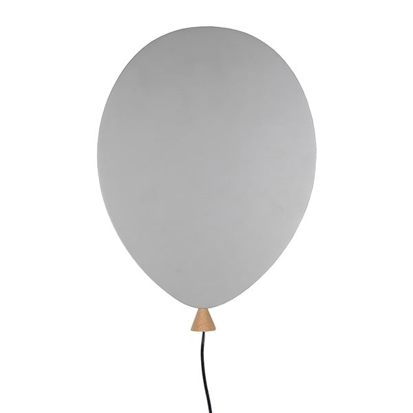 Šedé nástěnné svítidlo Globen Lighting Balloon