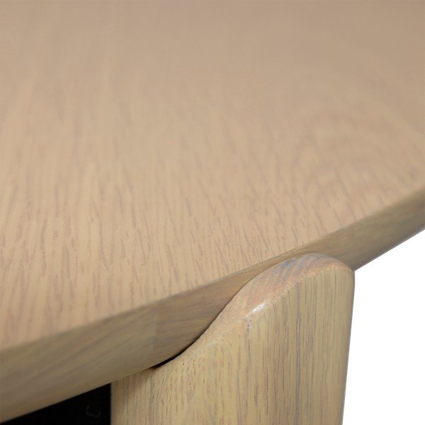 Kulatý jídelní stůl v dekoru dubu ø 122 cm Paragon – DAN-FORM Denmark-image-3