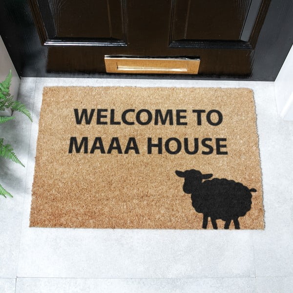Rohožka z kokosového vlákna 40x60 cm Welcome to Maaa House – Artsy Doormats-image-2