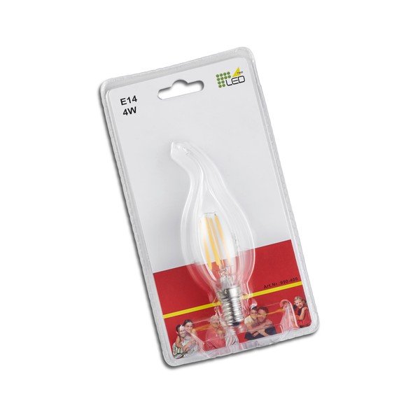 Teplá bílá dekorativní žárovka E14, 4 W Windstorkerze – Trio-image-3