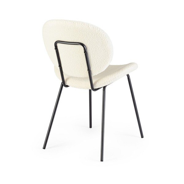 Bílá čalouněná jídelní židle Maddie – Yes Everyday-image-4