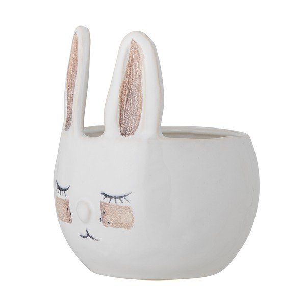 Kameninový ručně malovaný obal na květináč ø 15 cm Villja – Bloomingville Mini-image-2